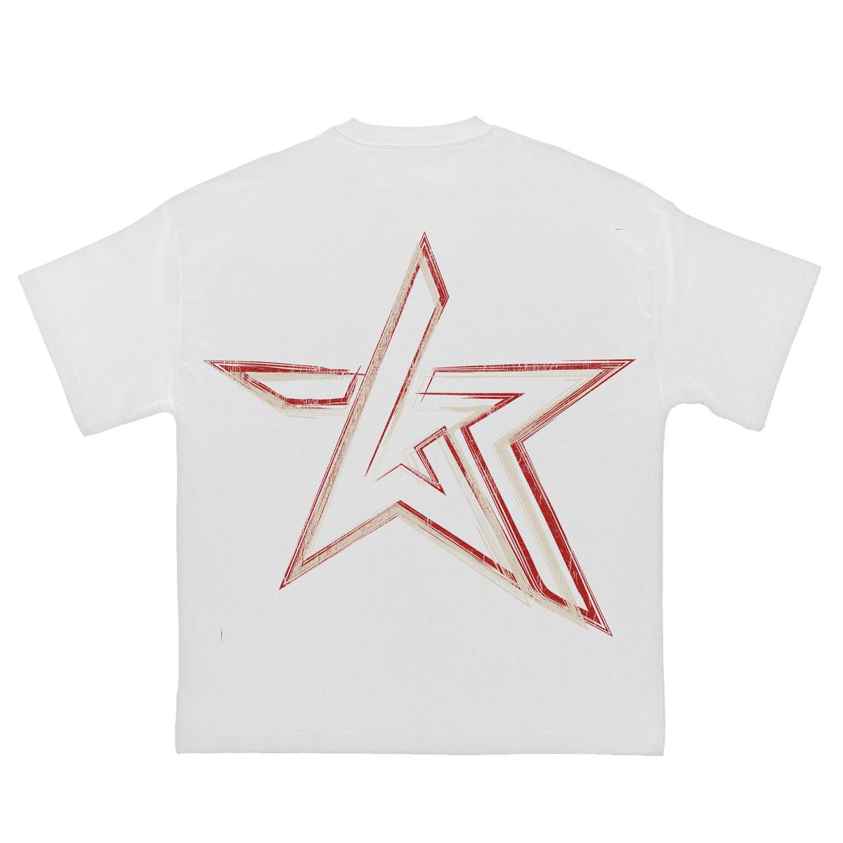 CREATE CHAOS WHITE TEE