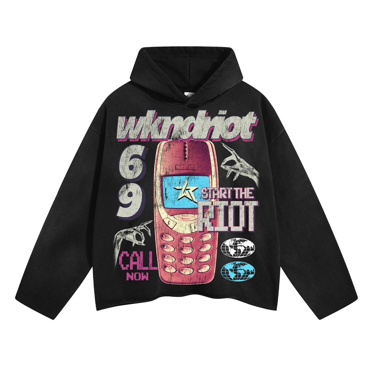 TRAPPER OF THE YEAR HOODIE BLACK