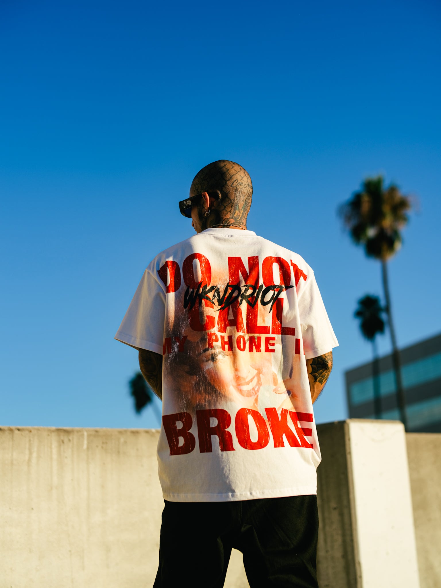 DON'T CALL WHITE TEE