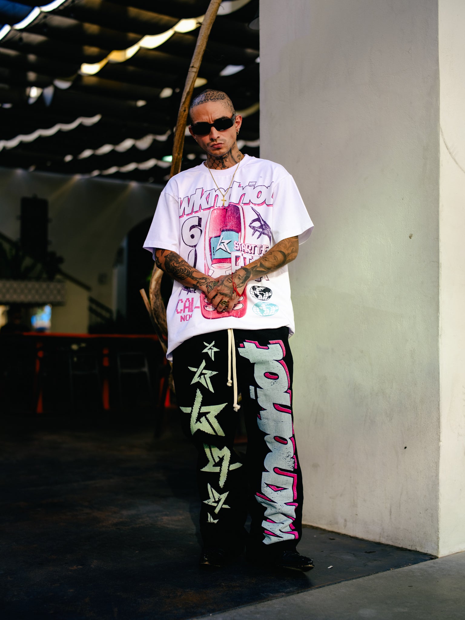 TRAPPER OF THE YEAR SWEATS BLACK