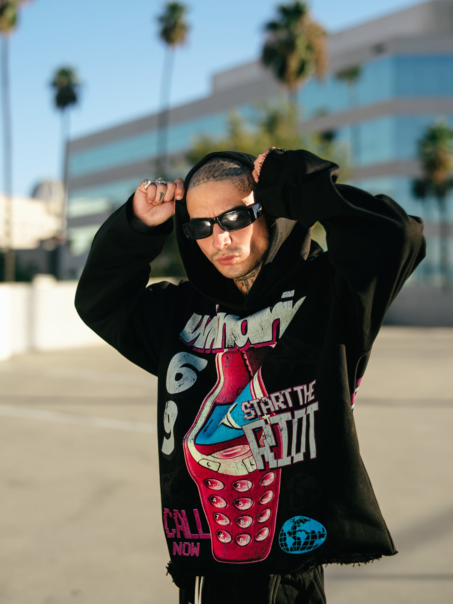 TRAPPER OF THE YEAR HOODIE BLACK