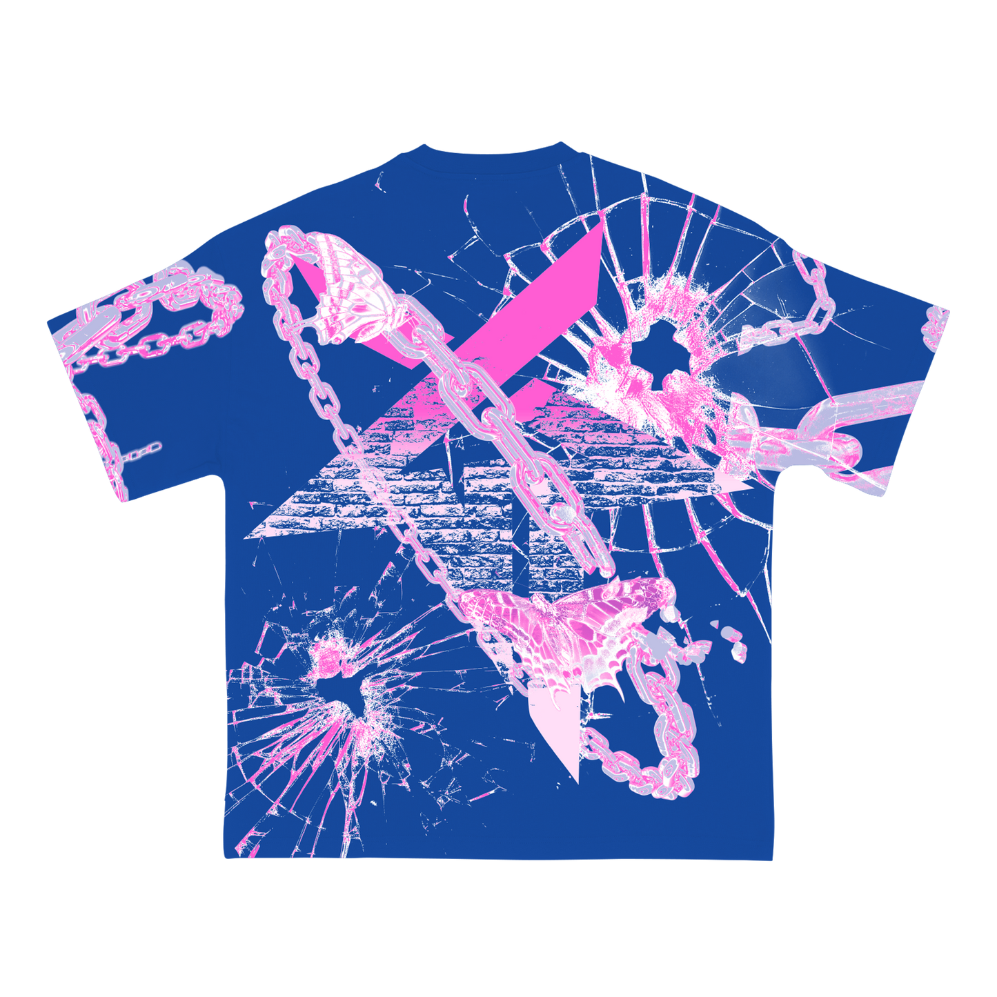 SHATTERED GLASS - BLUE