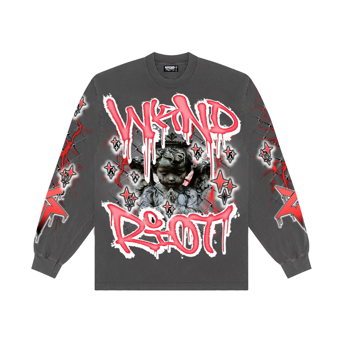 RIOT ANGEL LONG SLEEVE GREY