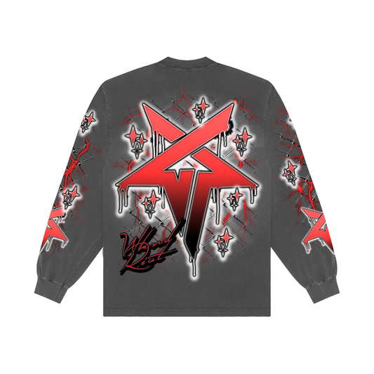 RIOT ANGEL LONG SLEEVE GREY