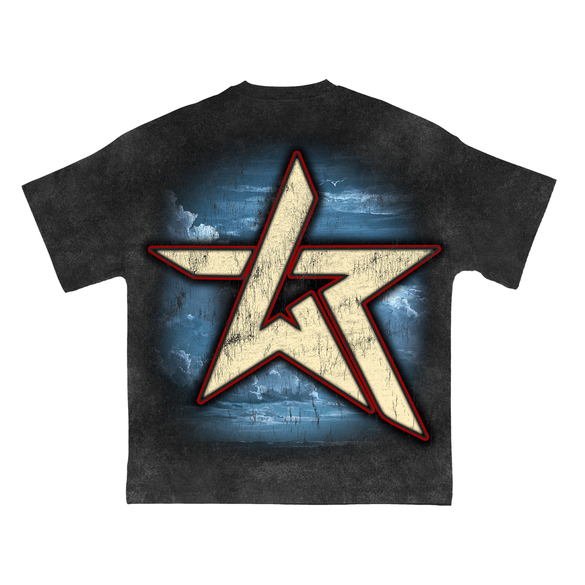 GOOD VS EVIL BLACK WASH TEE