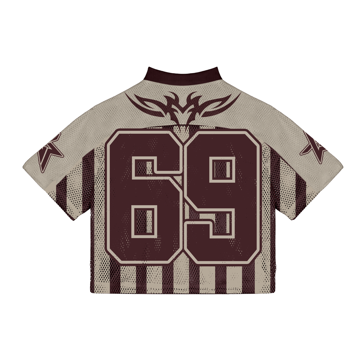 VARSITY JERSEY BURGUNDY