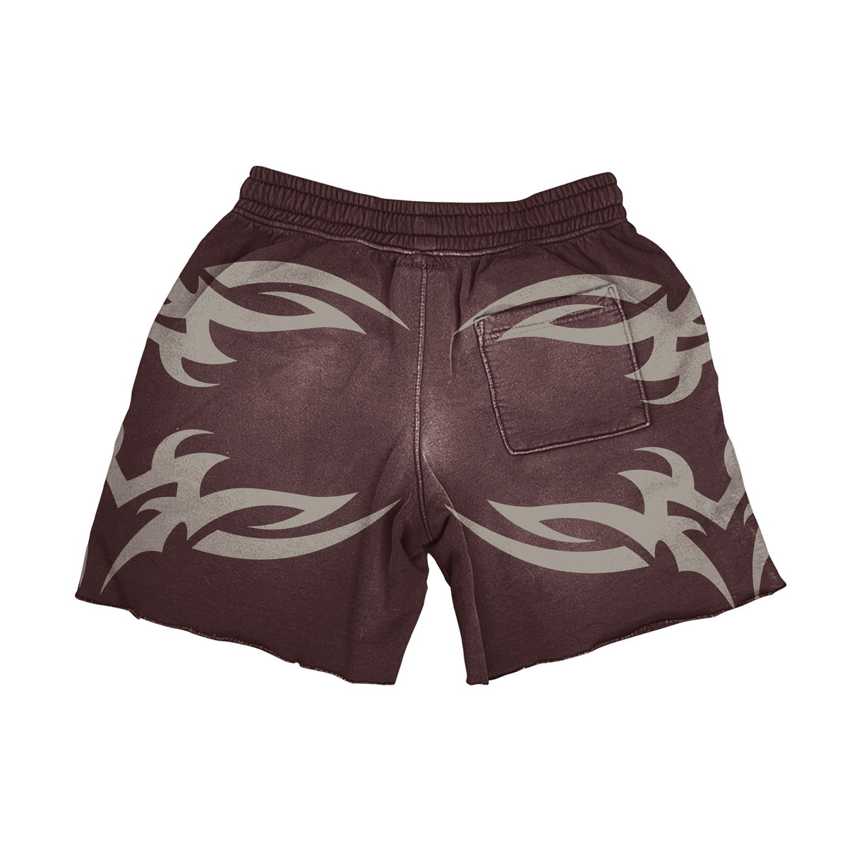 VARSITY TERRY SHORT BURGUNDY