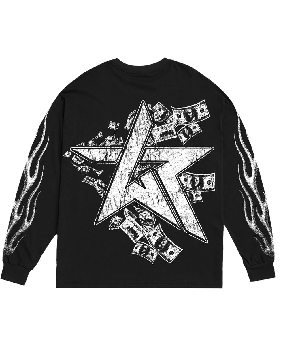 MONEY TALK LONG SLEEVE TEE