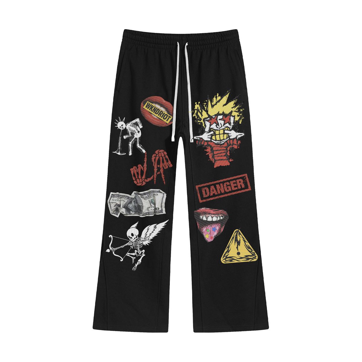 RIOT LIFESTLE SWEATS BLACK