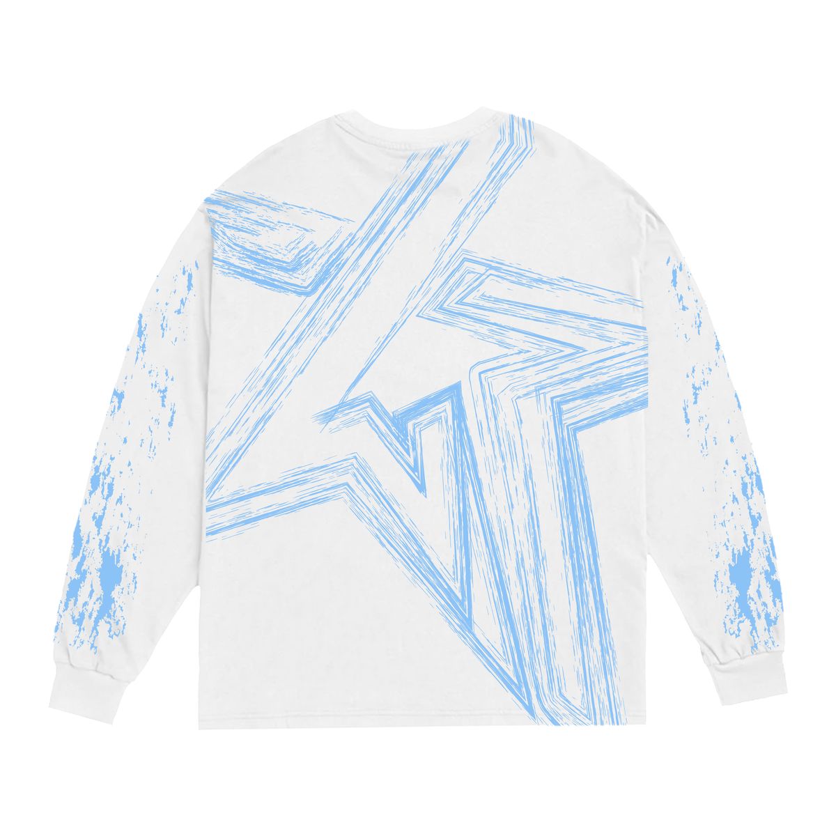 RIOT LONG SLEEVE TEE WHITE