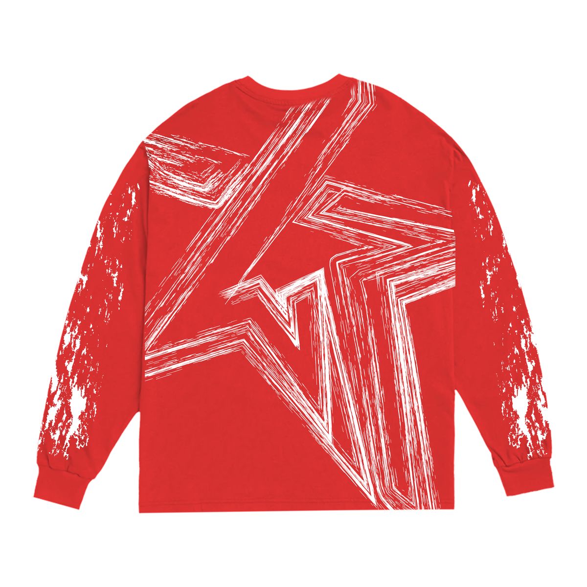 RIOT LONG SLEEVE TEE RED