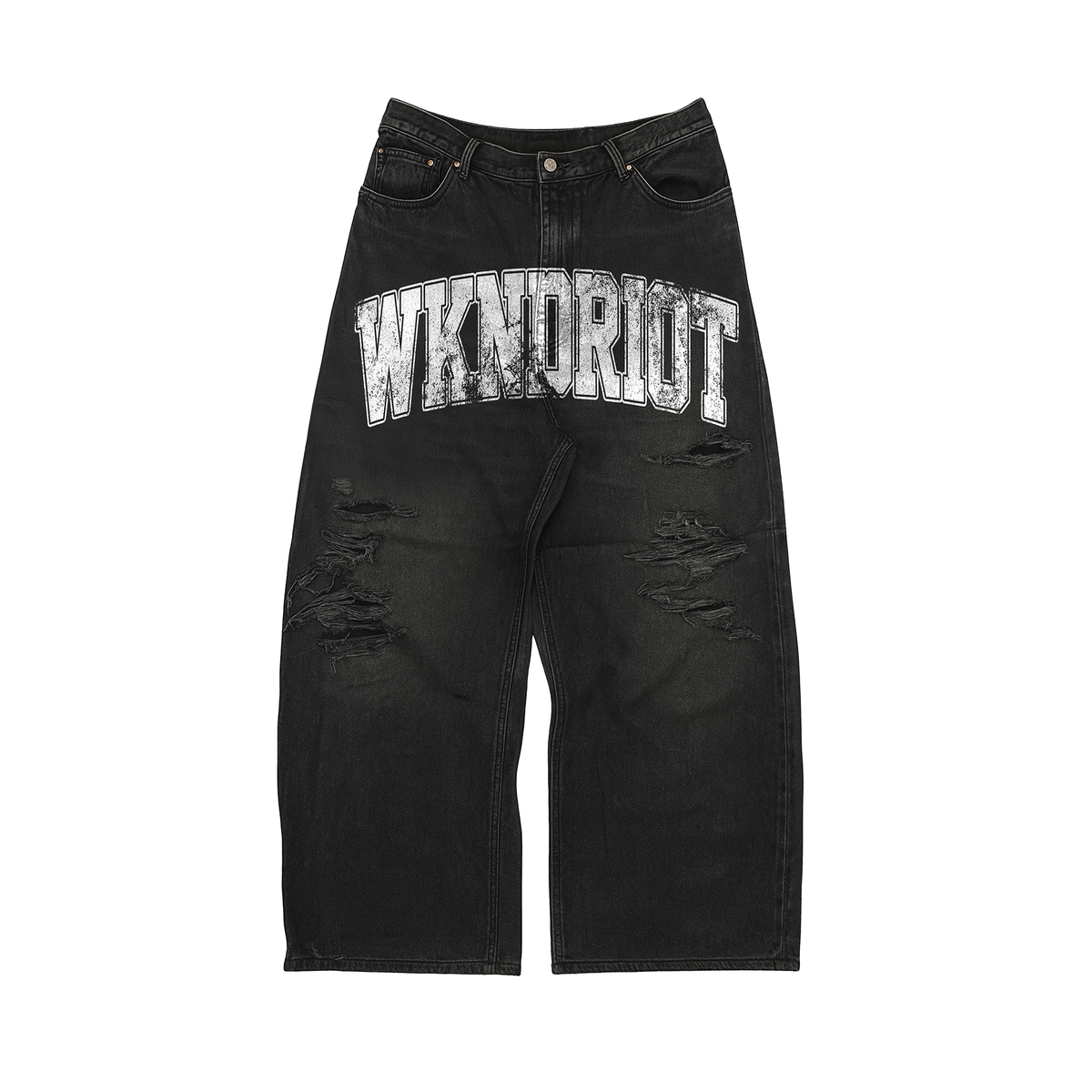 WKND RIOT DISTRESSED DENIM