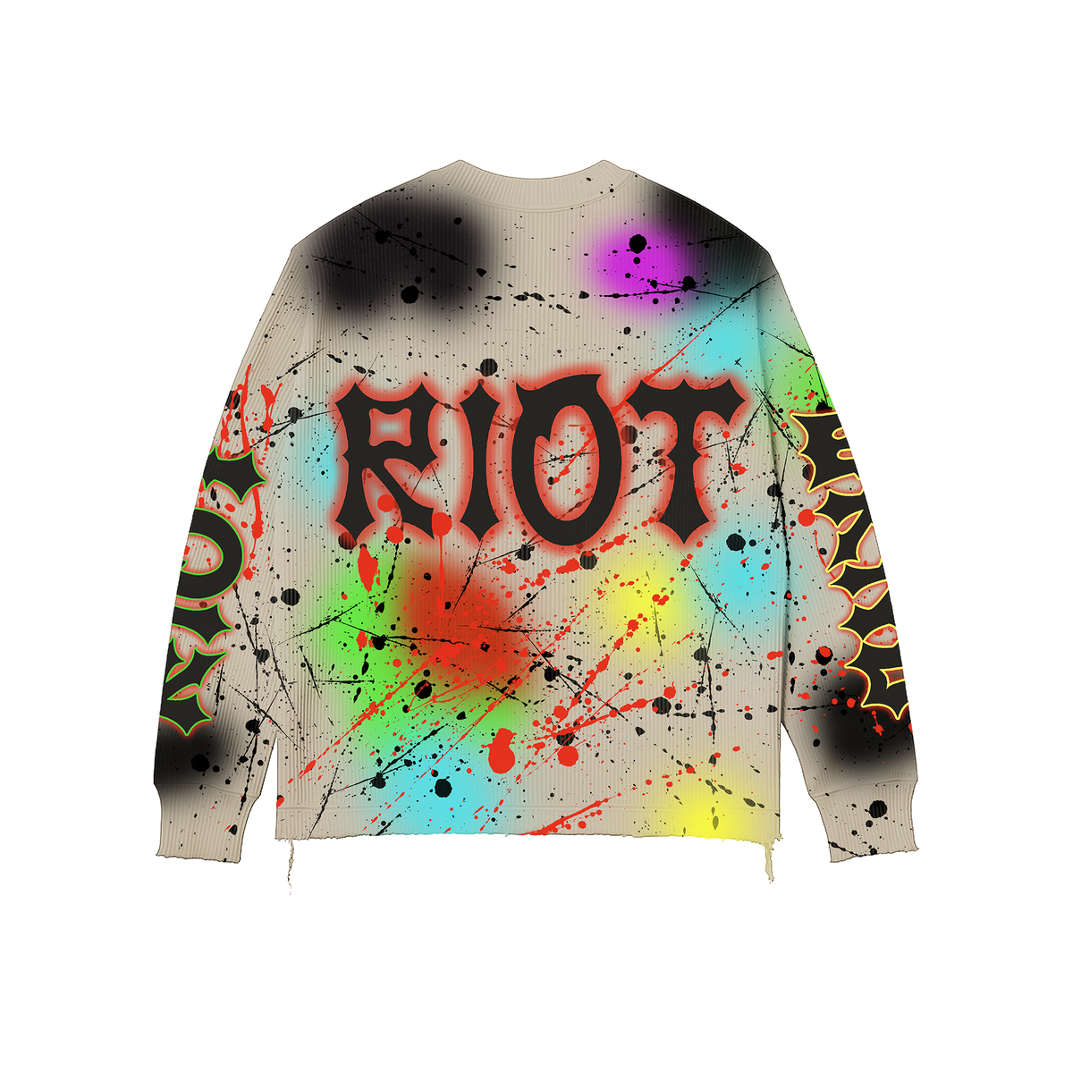 ALL EYES ON ME KNITT SWEATER W/RHINESTONES