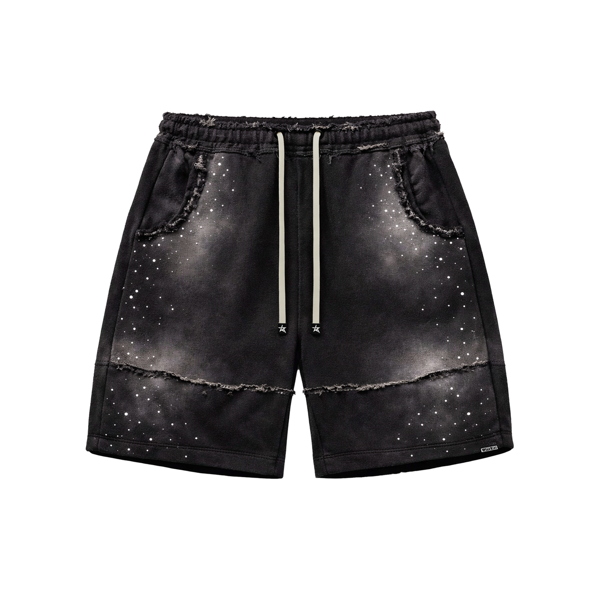 BORN A STAR SHORTS BLACK