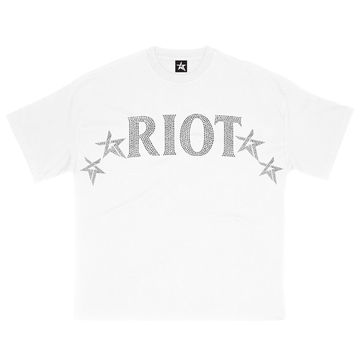 RIOT RHINESTONE WHITE