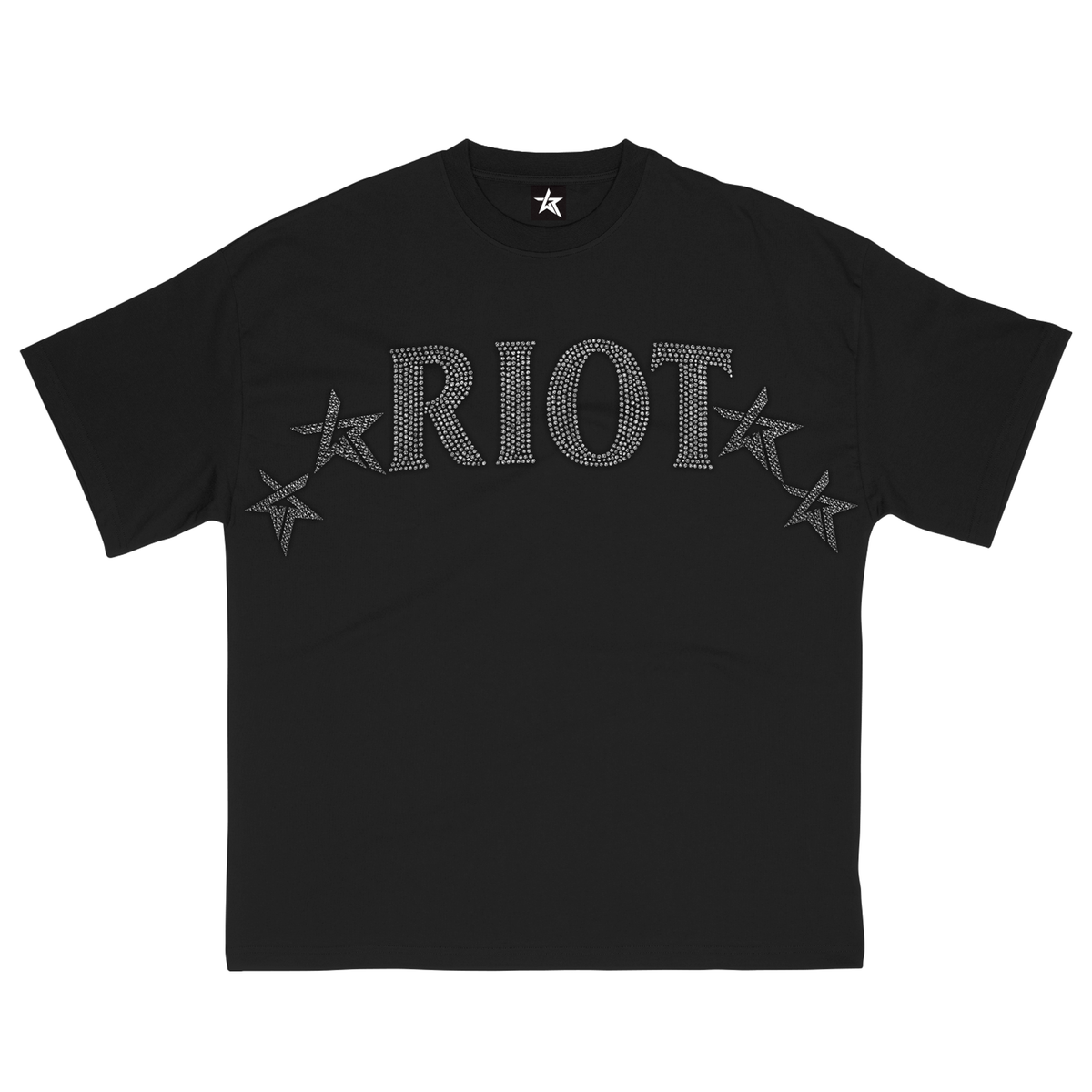 RIOT RHINESTONE BLACK