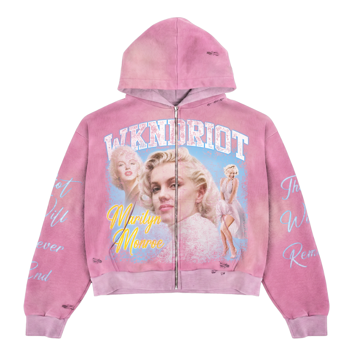 MONROE ZIP UP - PINK