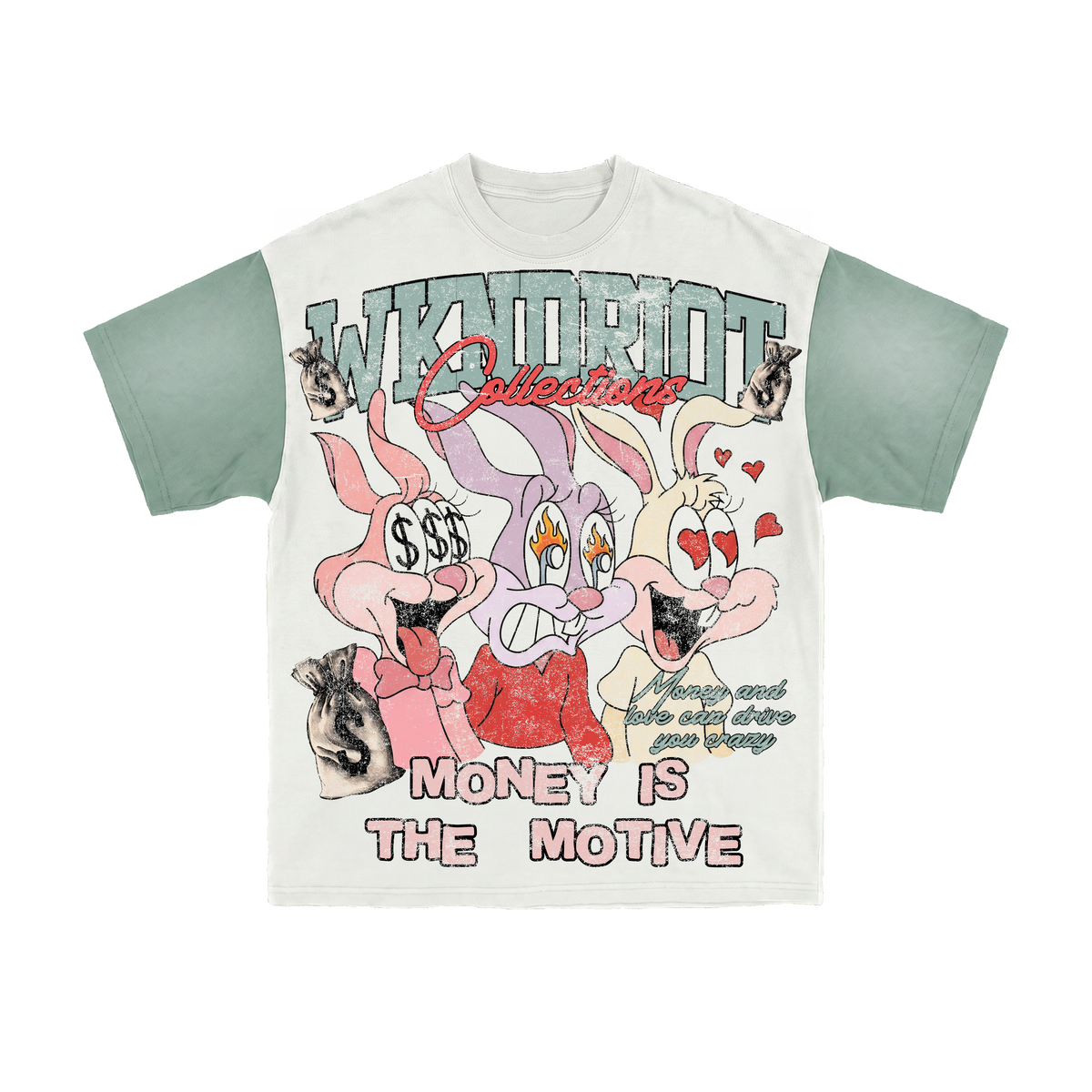 MONEY IS THE MOTIVE - WHITE