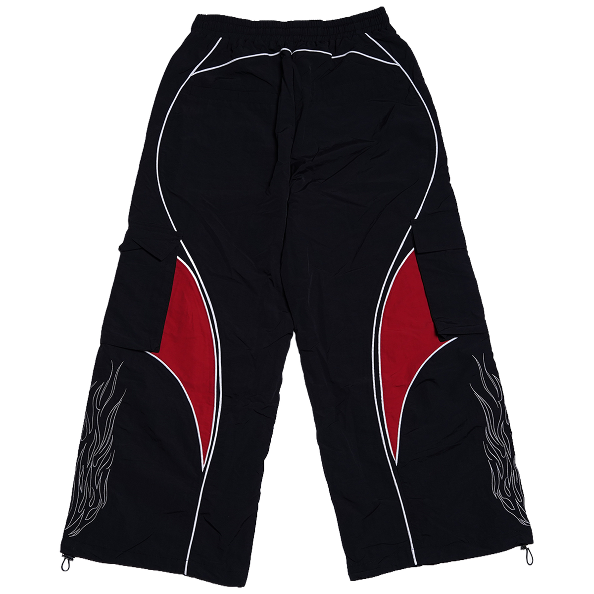 RIOT FACE PANTS - BLACK