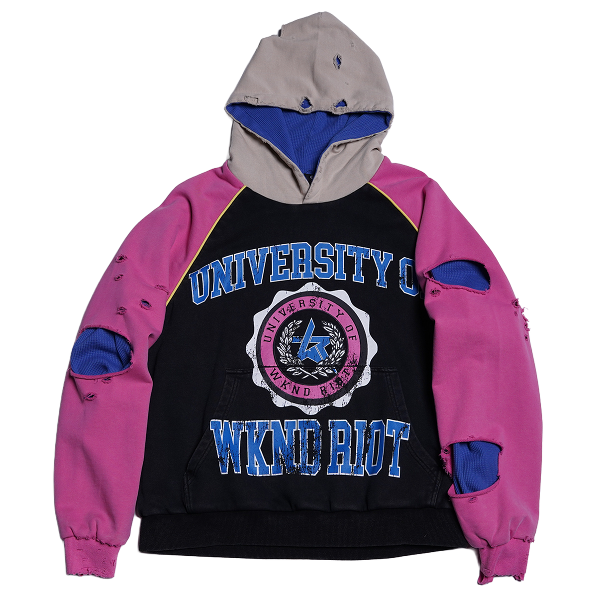UNIVERSITY HOODY - WASH PINK