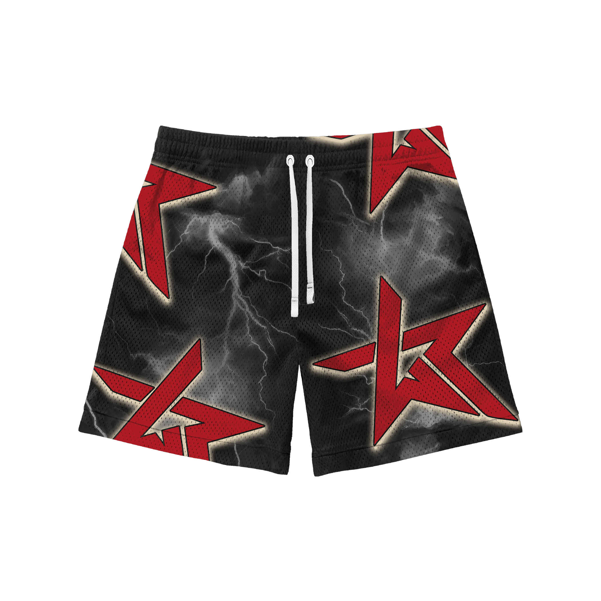 HUSTLER SHORTS  - BLACK