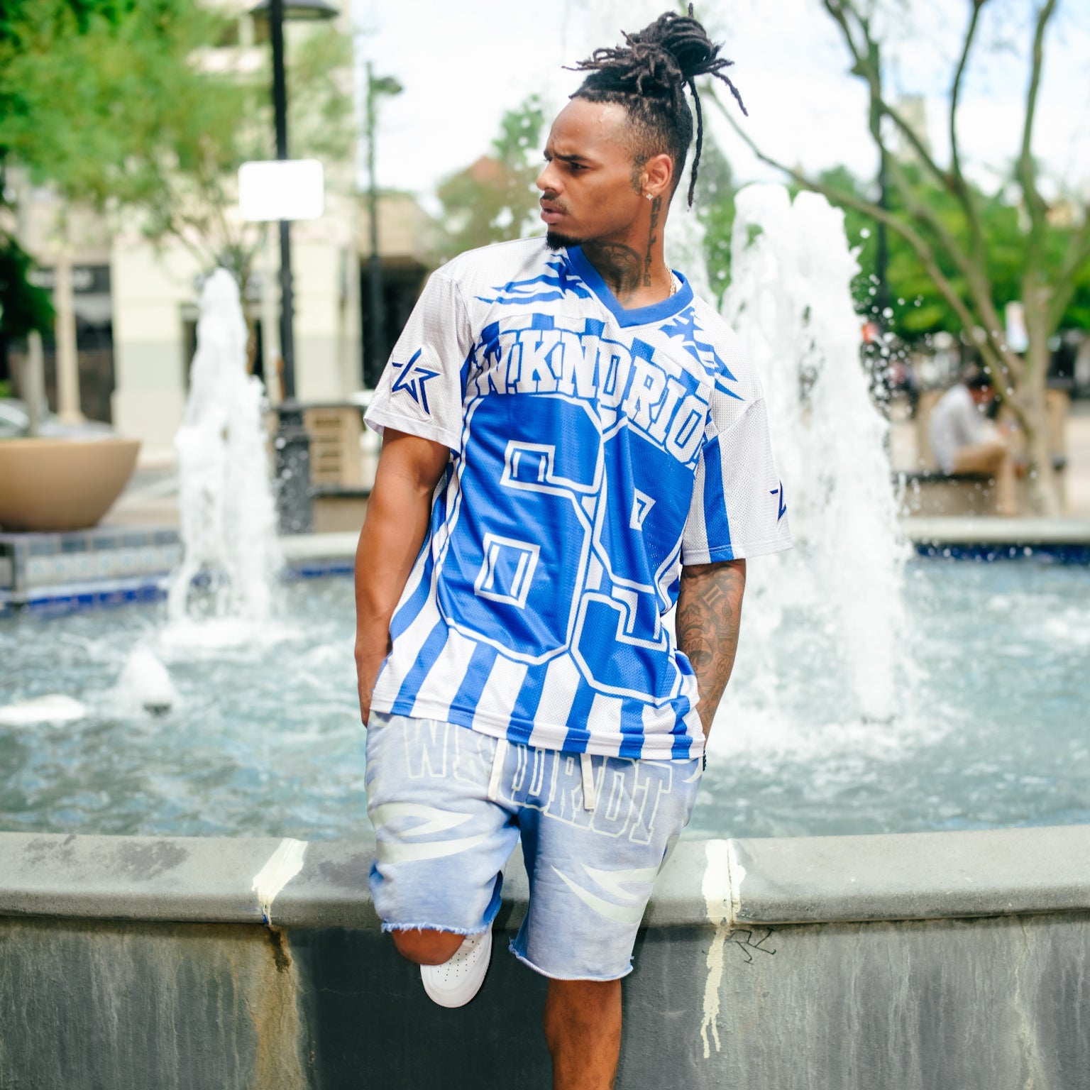 VARSITY JERSEY BLUE