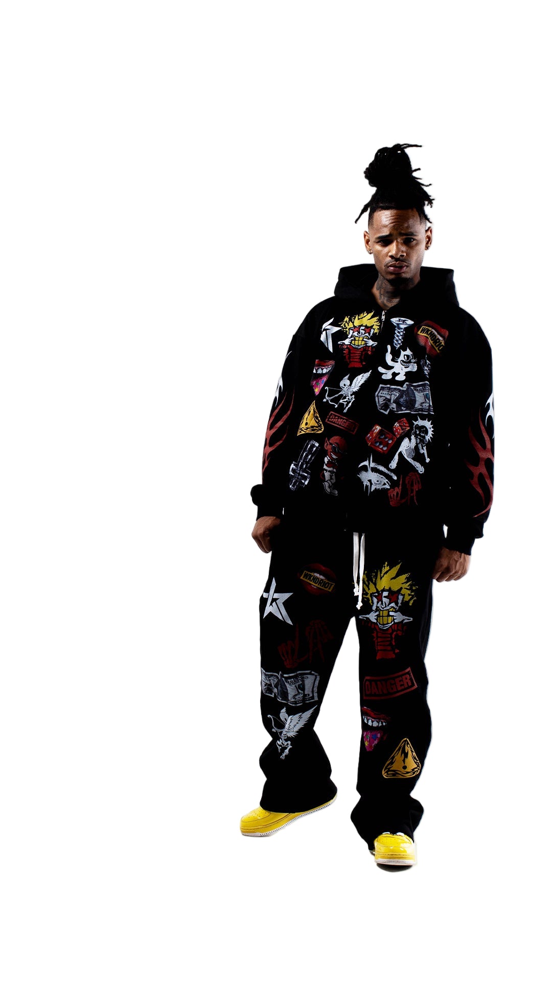 RIOT LIFESTLE SWEATS BLACK