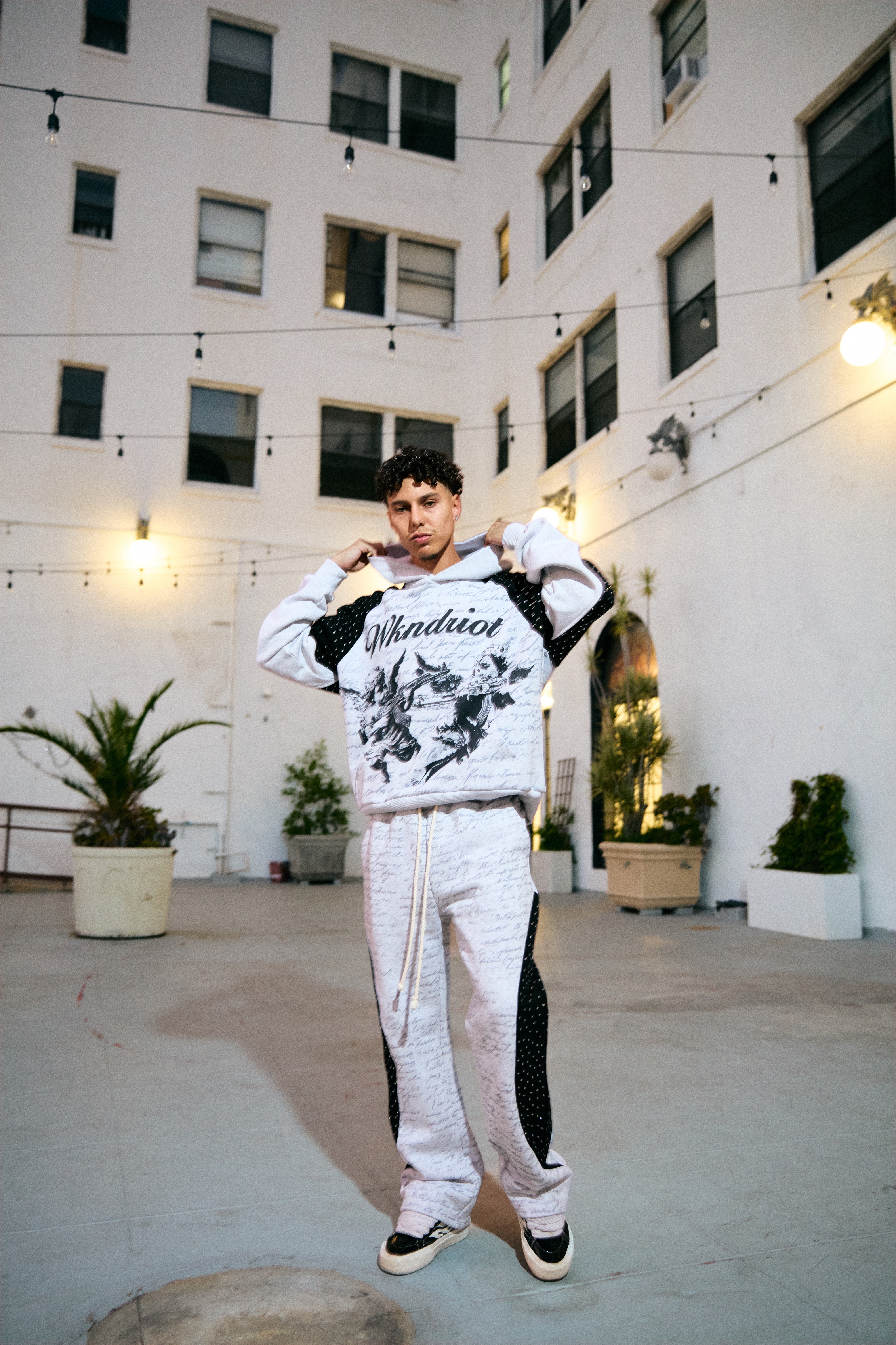 BROTHERS KEEPER W/ RHINESTONES SWEATPANTS